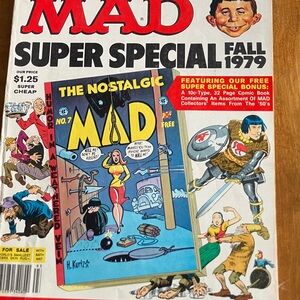 MAD Super Special Fall 1979 Magazine - White/Red Cover